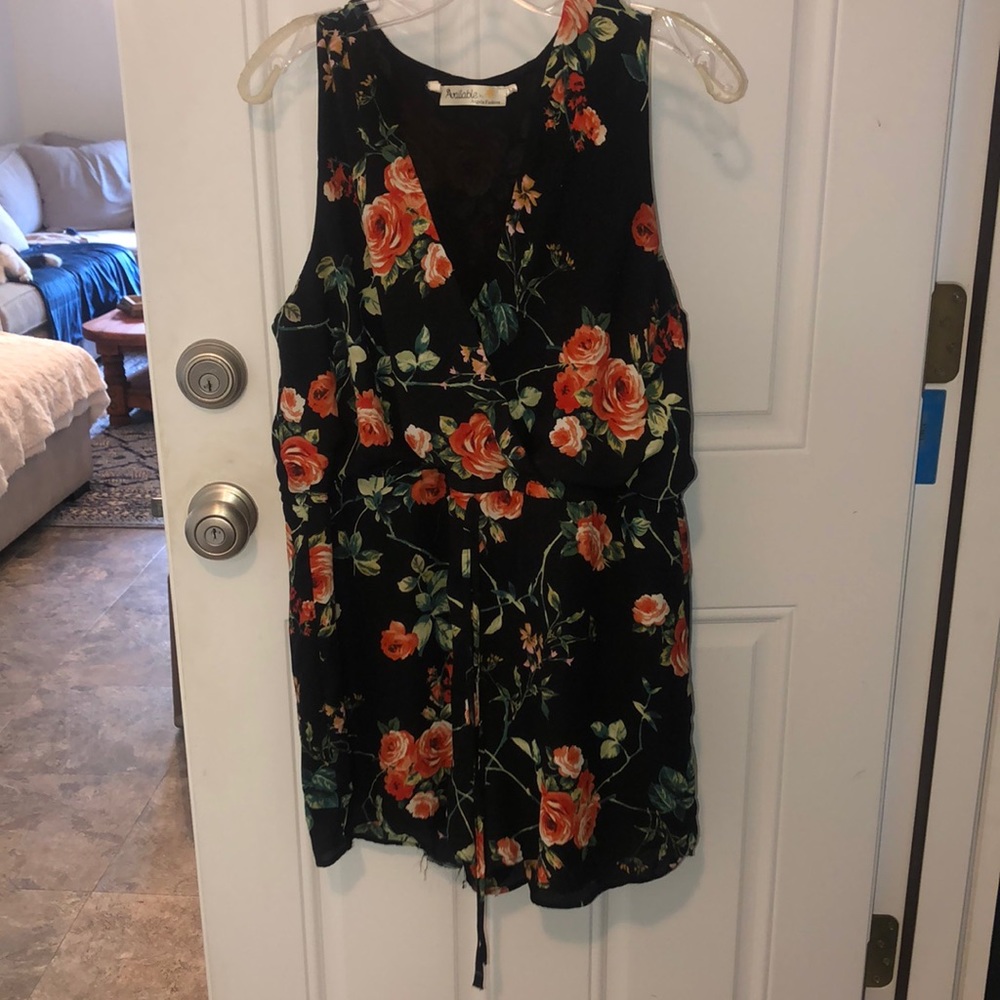 Floral Romper